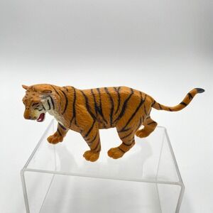 Vintage‎ Safari Ltd Tiger Figure Realistic Wild Animal Toy Kids Play 1996
